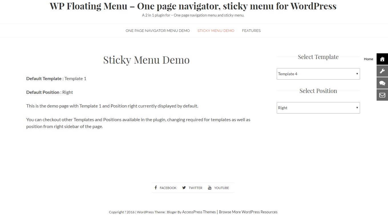 Screenshot-4: Screenshot for Template 4 Layout.
