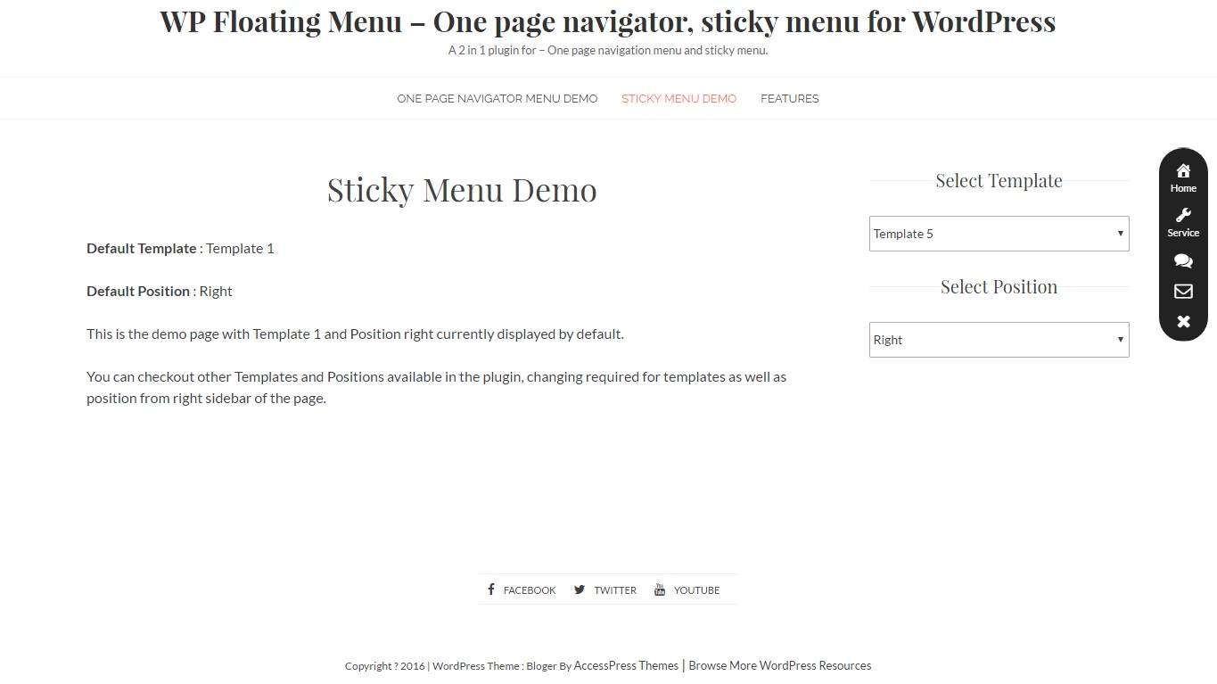 Screenshot-5: Screenshot for Template 5 Layout.