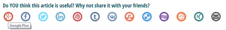 Circle (round) icons.