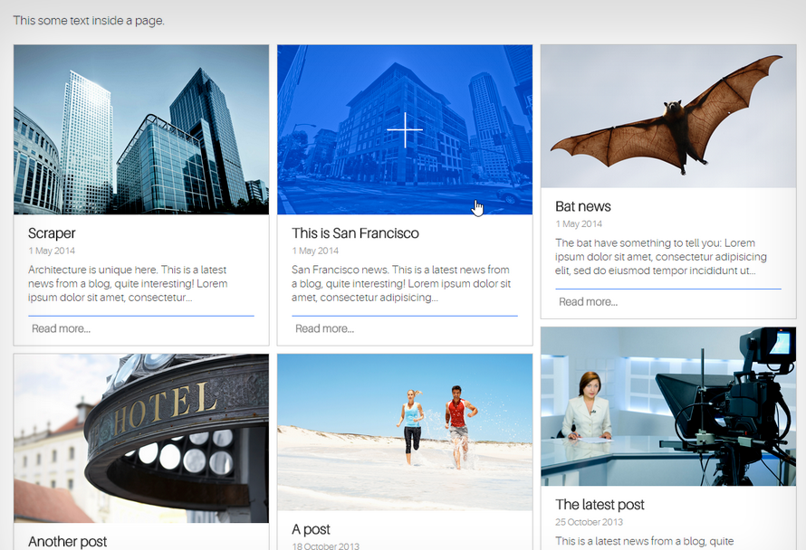 Category grid theme with post format and masonry responsive