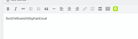 Copy and paste the gfycat ID in your post or page.