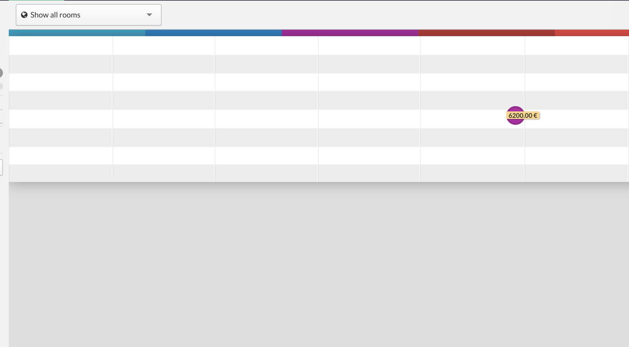 A closed popup with basket enabled.