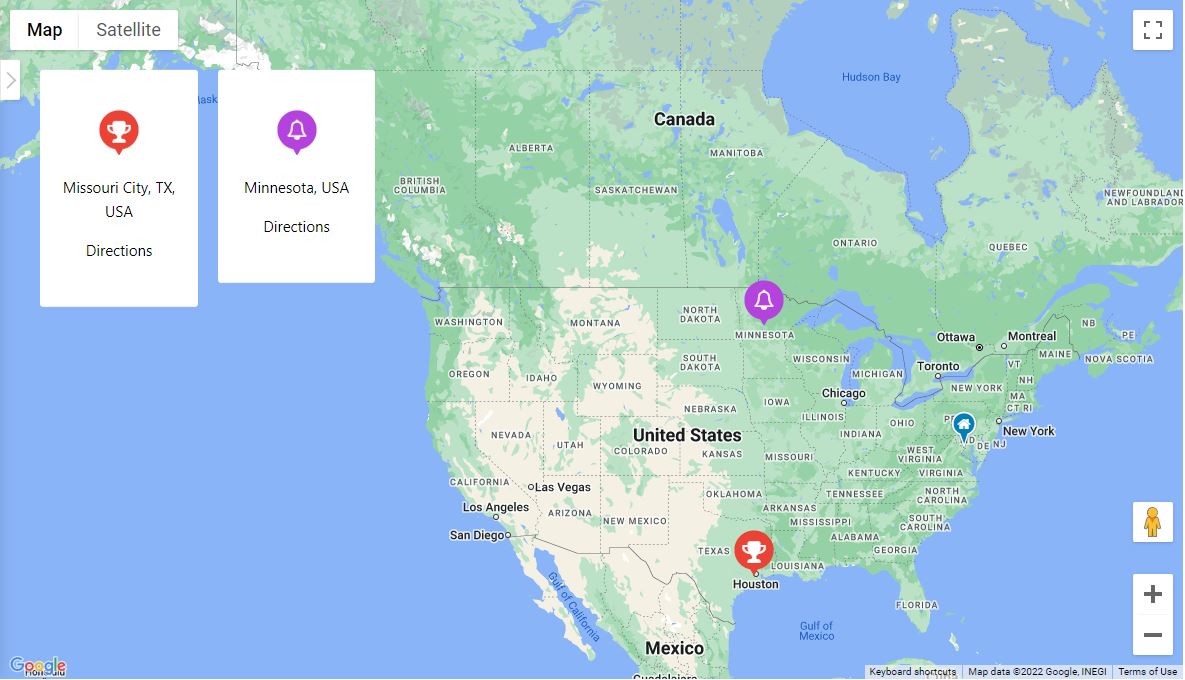 WP Go Maps Pro version: Users can get directions to your map markers