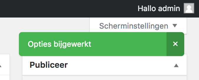 Dismissble message are now more prominent in color, and auto dissappear after 6 seconds.