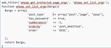 View list typed post, page, aaaa (custom post) in functions.php