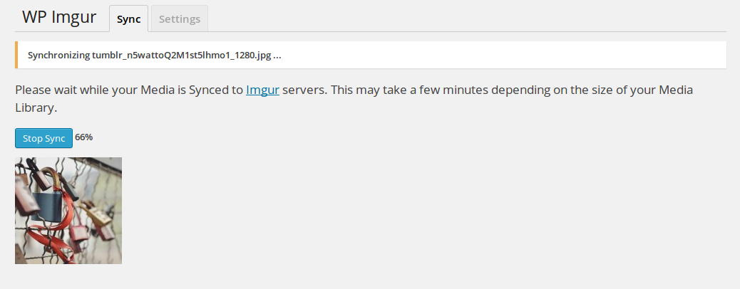 WP-Imgur Sync in Progress