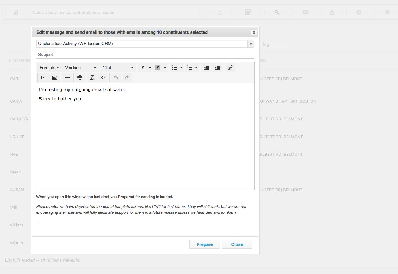 You can create new "Issues" -- these are just Wordpress posts, but are created as private.  You can convert them to