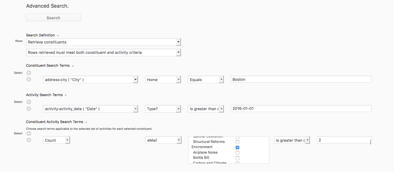 The Interface Manager allows you to acquire data from front end forms.