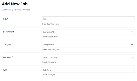 Newest Jobs
