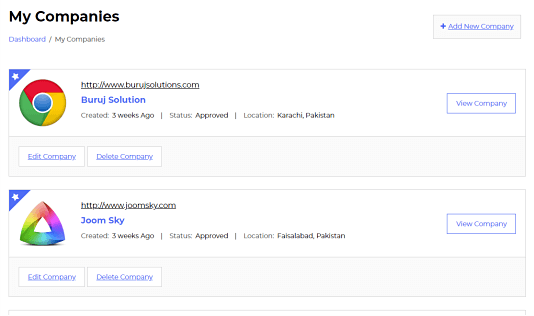 Admin - Jobs Listing