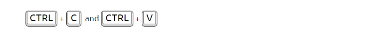 WP Keyboard Style Key Symbol on post