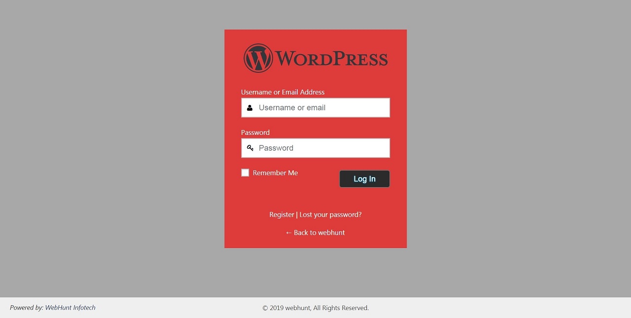 Custom Login Page Preview 5