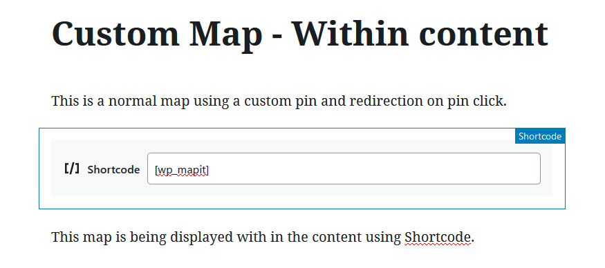 Adding map pin to map with multiple marker.