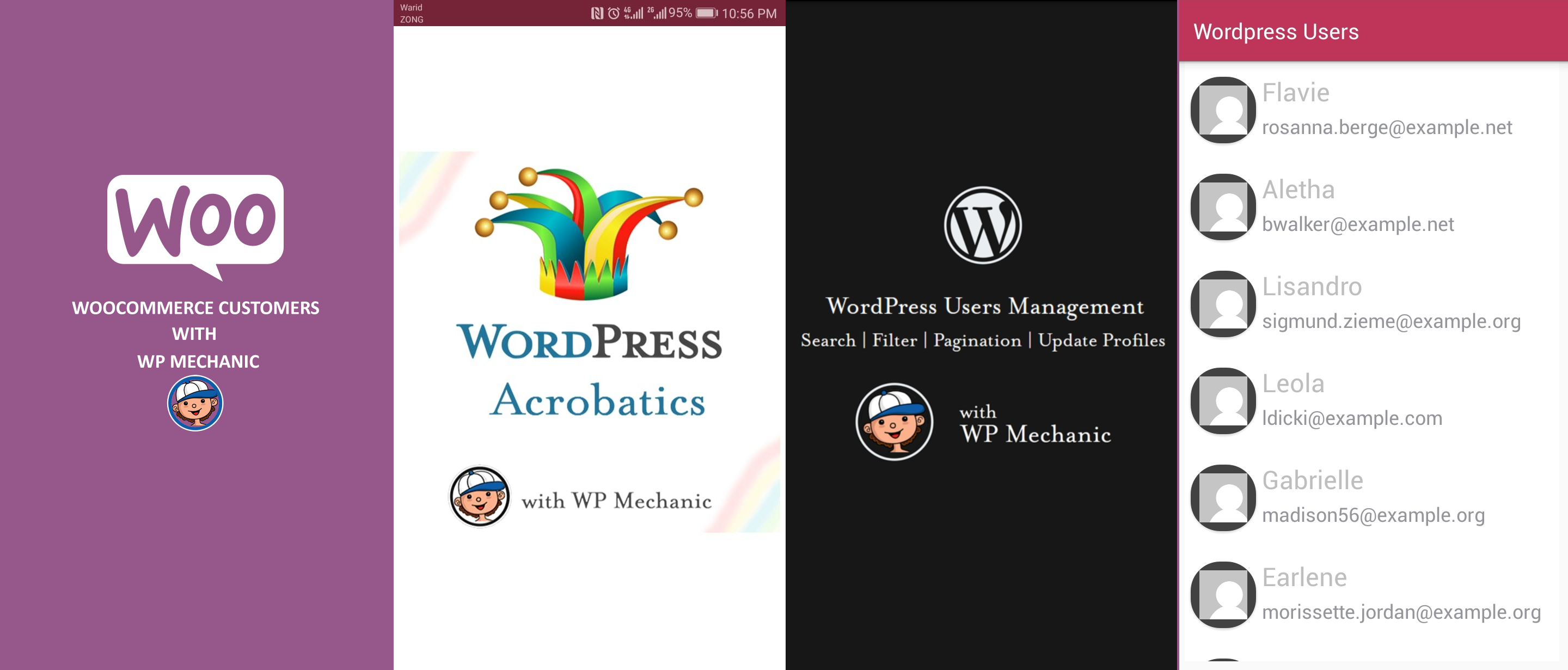 Available/Compatible Android Applications