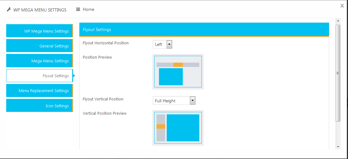 Backend - Shortcode Settings