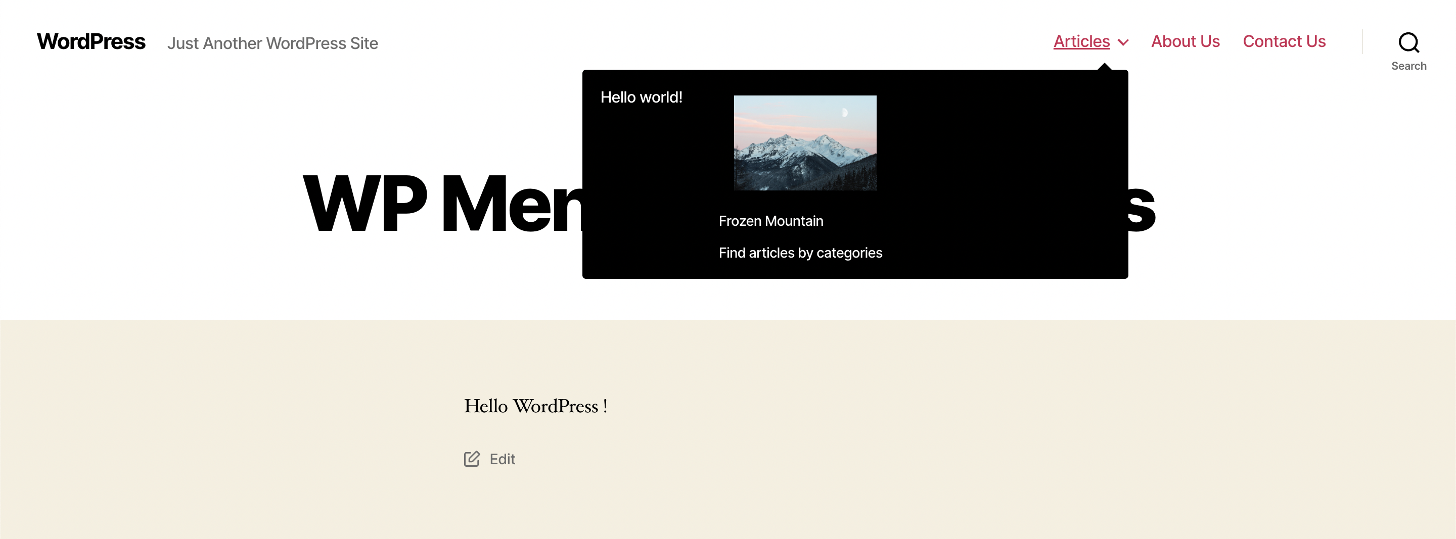 Custom image field added under Appearance -> Menus from image url