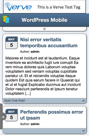 Corporate Mobile Theme