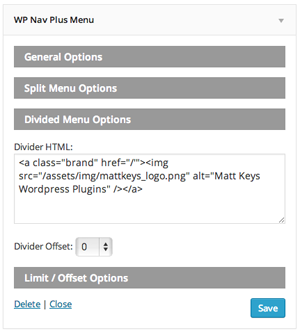 WP Nav Plus Active Widget