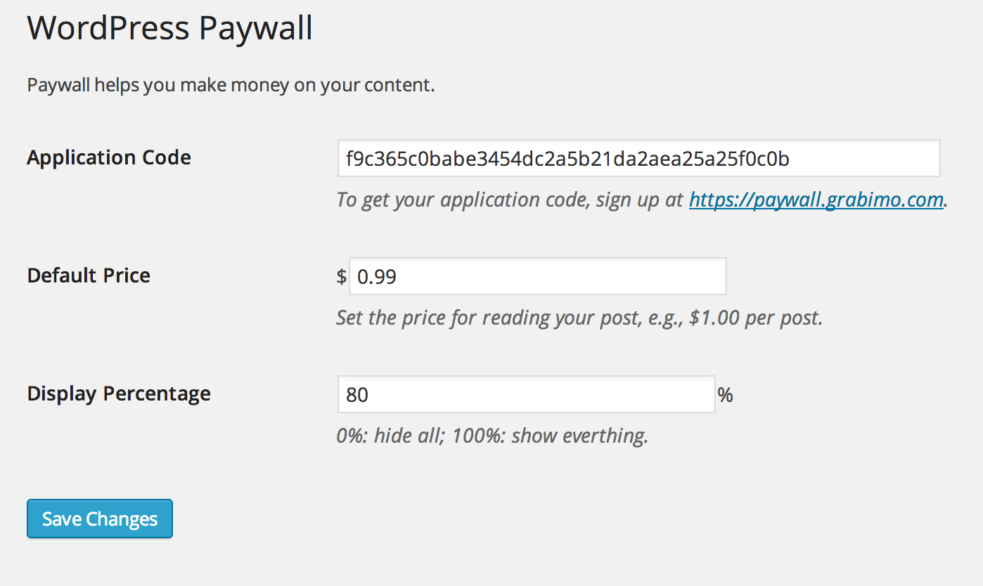 Easy paywall setup with flexible pay per read price and redaction effect