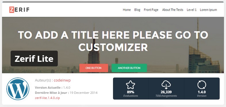 Plugin with the large layout in the sidebar