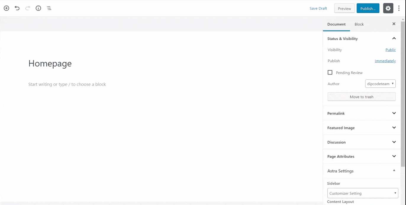 Inserir um post headline numa página do tema XX (com alteração de configurações)