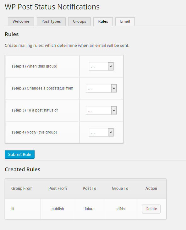 Create unlimited custom groups; assinging users as desired.