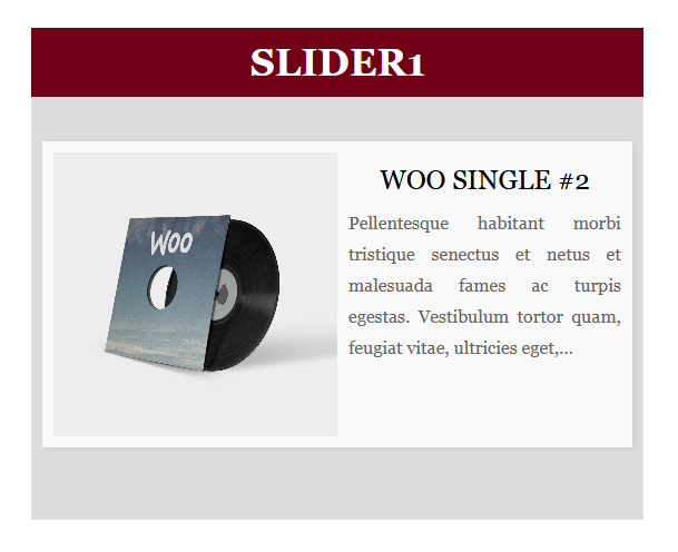 Slider example 3