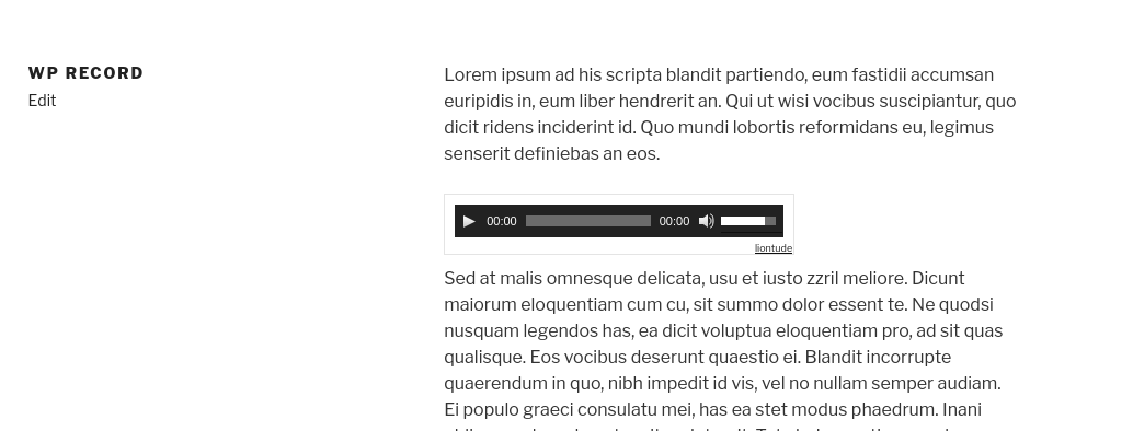 Frontend's integration.