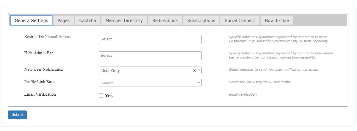 Singup Form