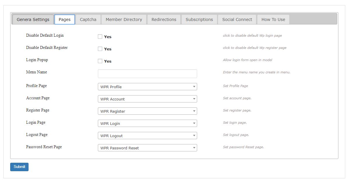 Multi Step Registration