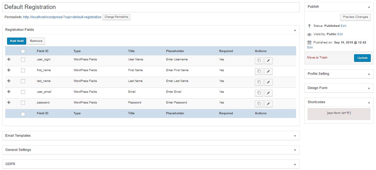 Send message via email to members from Dashboard