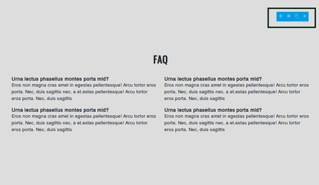 FAQ Module.