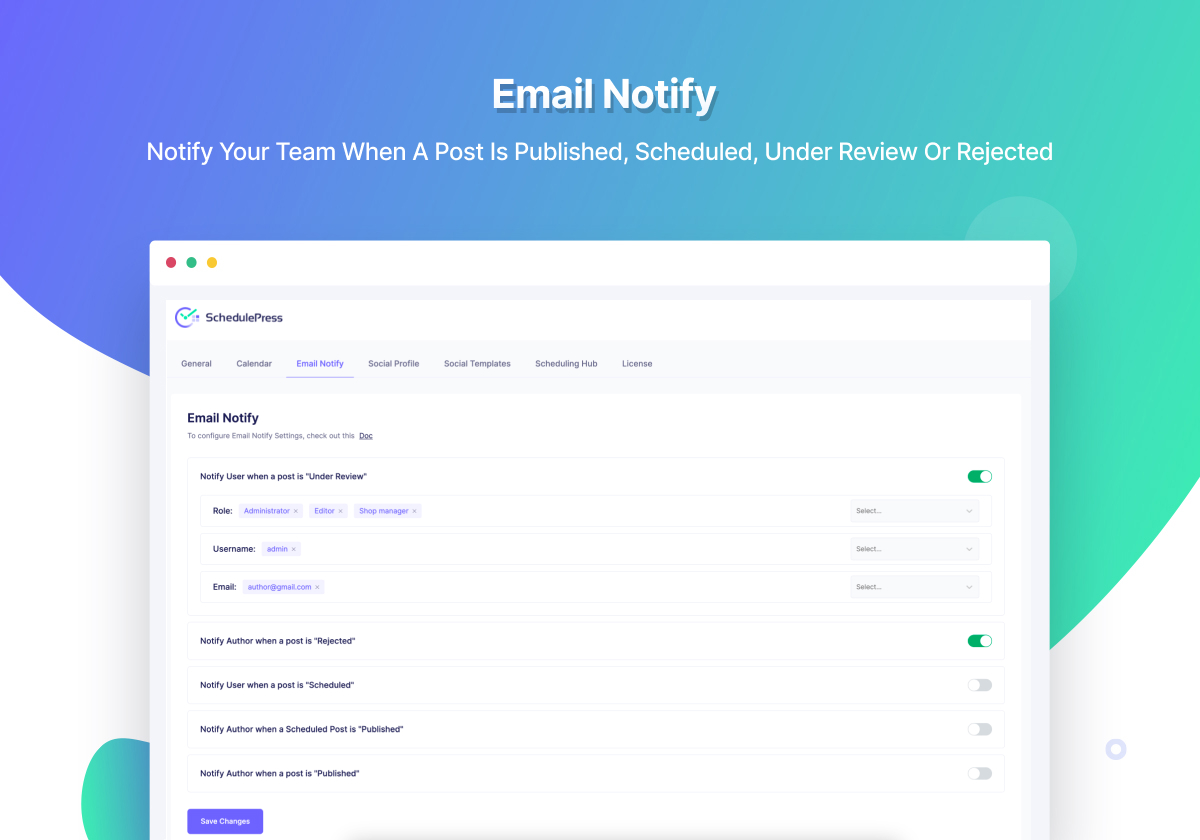 Email Notify