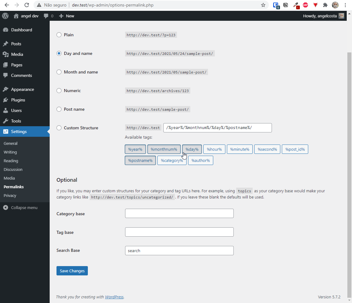 This is how you change your search base