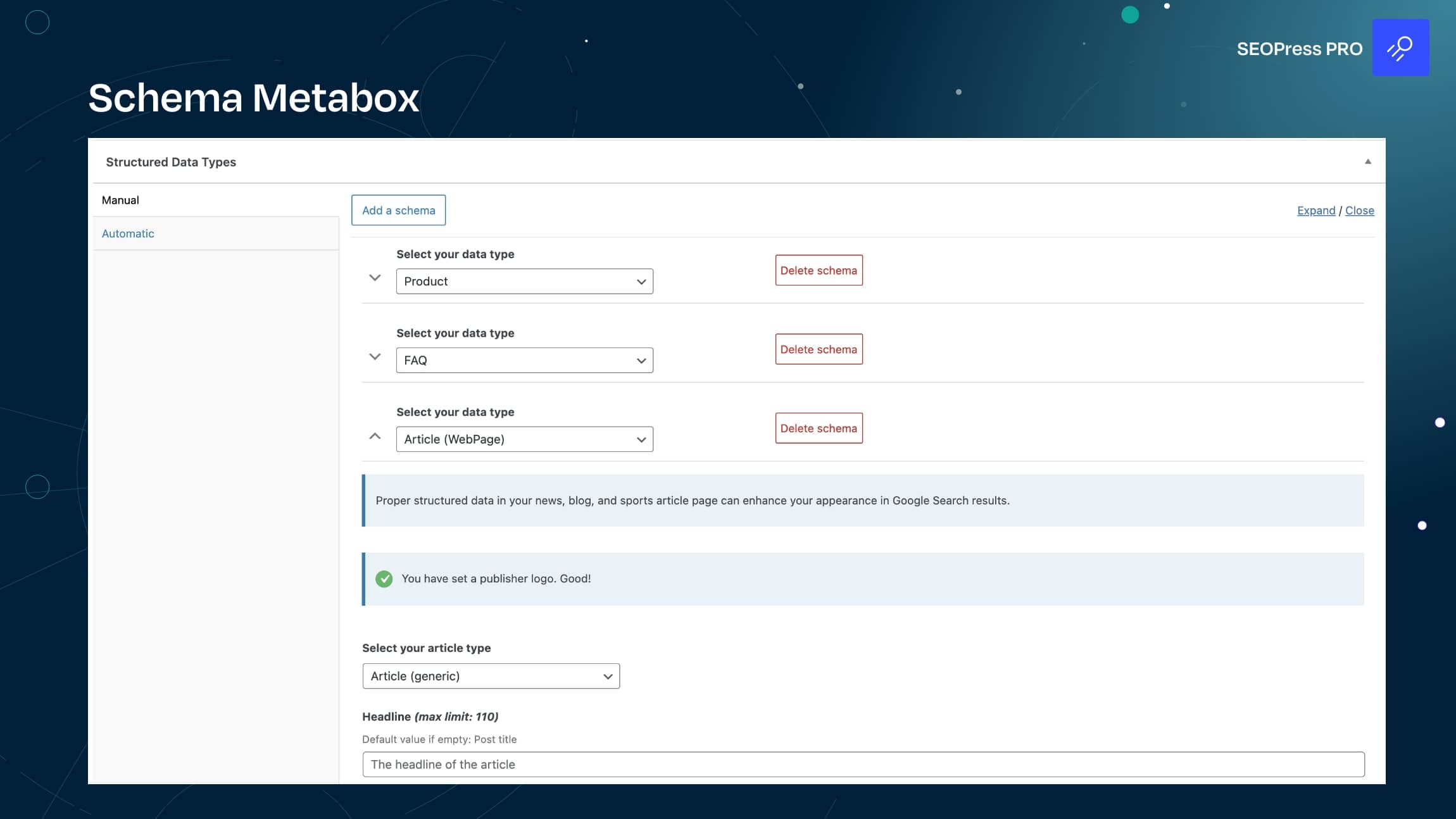 SEOPress Configuration wizard