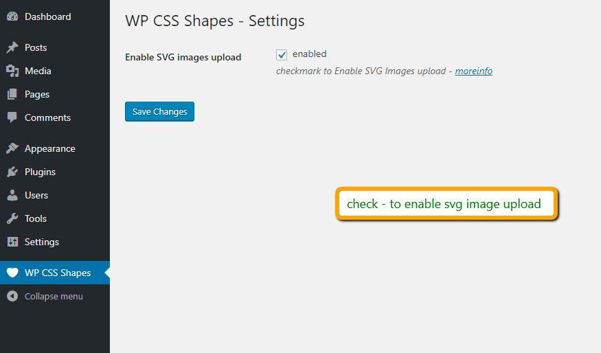 Enable SVG Images