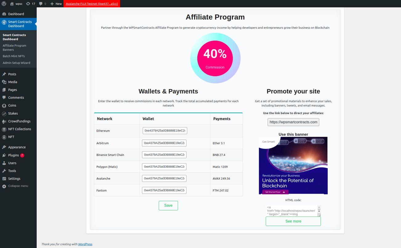 Easy, Fast, and Free Affiliate Program