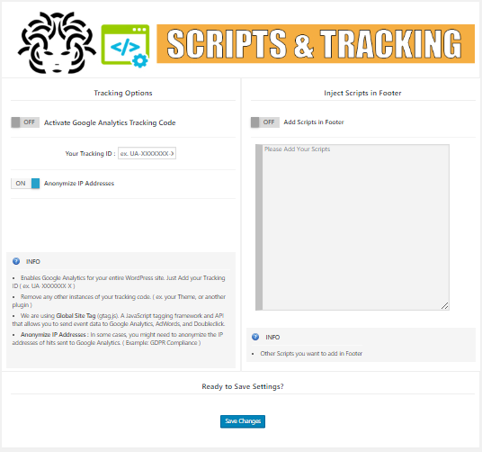 Scripts & Tracking
