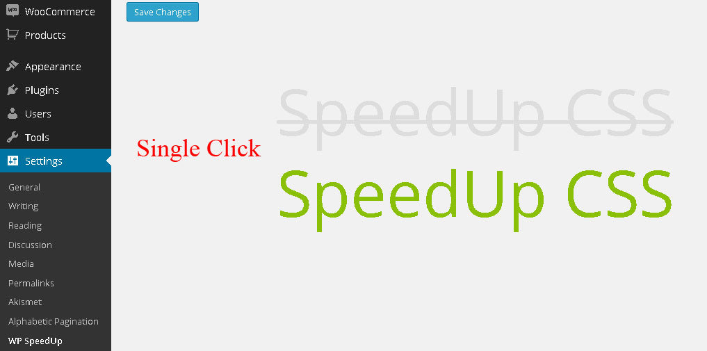 WP SpeedUp > JS (Enable/Disable)