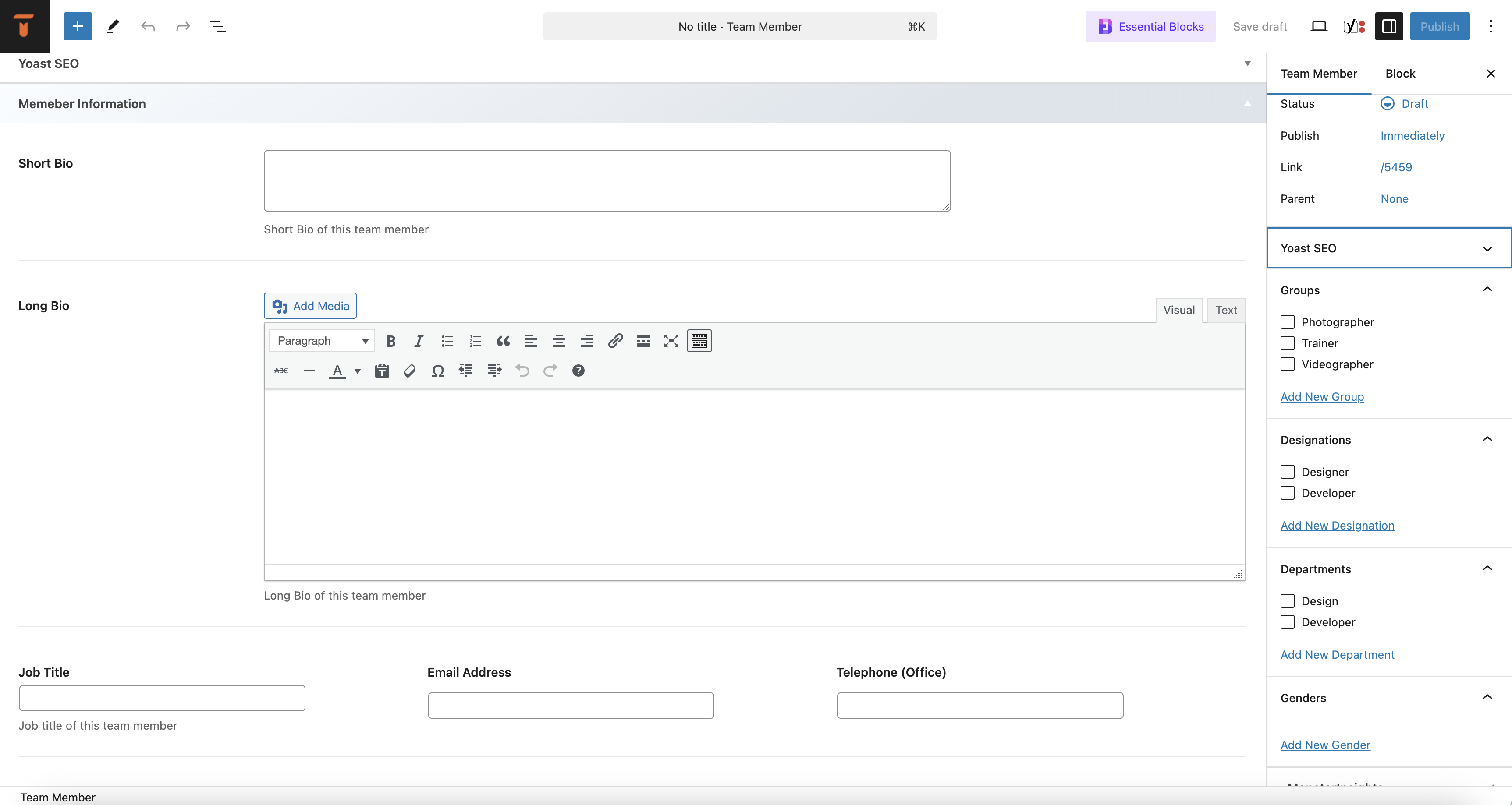 Elementor Widget