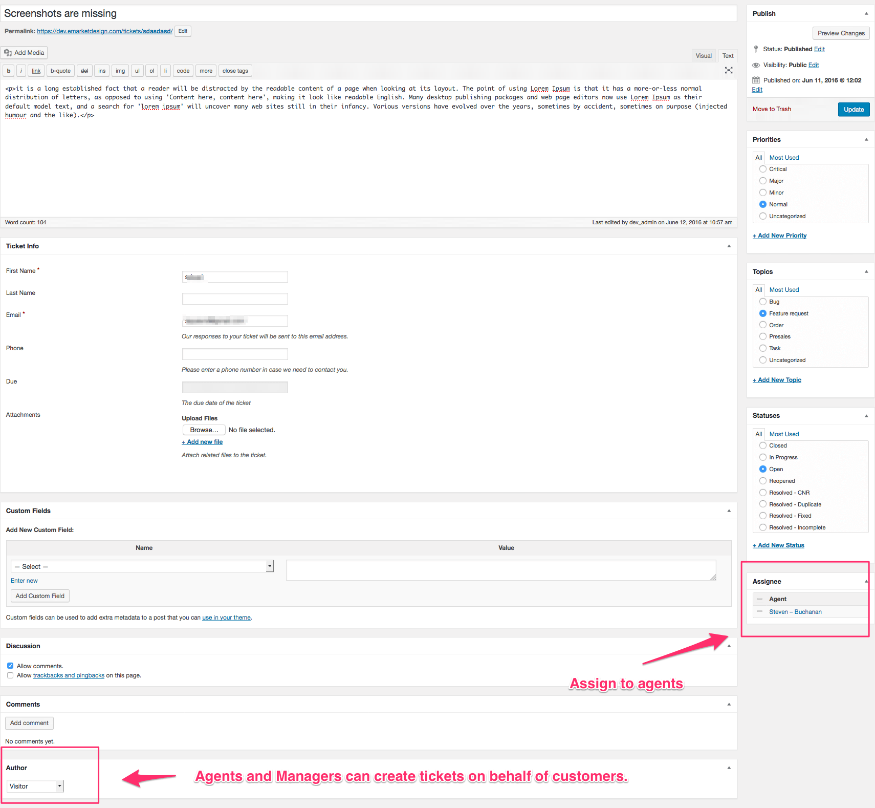 Most comprehensive [WooCommerce Integration](https://emdplugins.com/plugin-features/wp-ticket-woocommerce-addon) to this date