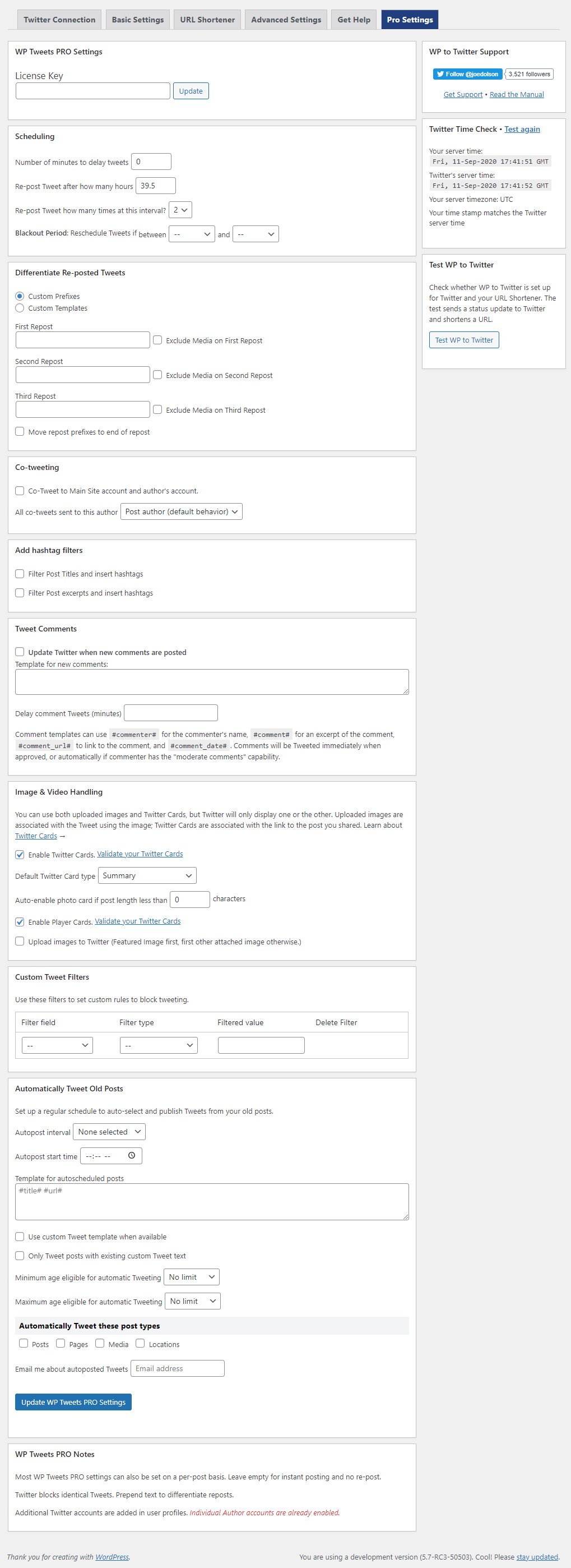 XPosterPro settings.