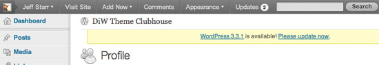 "Old" Admin Bar: bigger, clunkier, and redundant ...