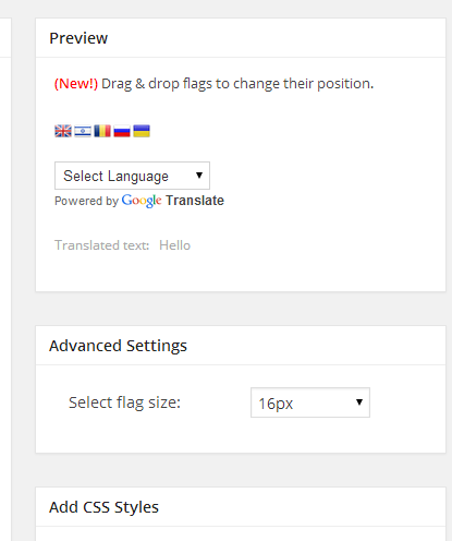 Preview all changes directly from the admin panel.