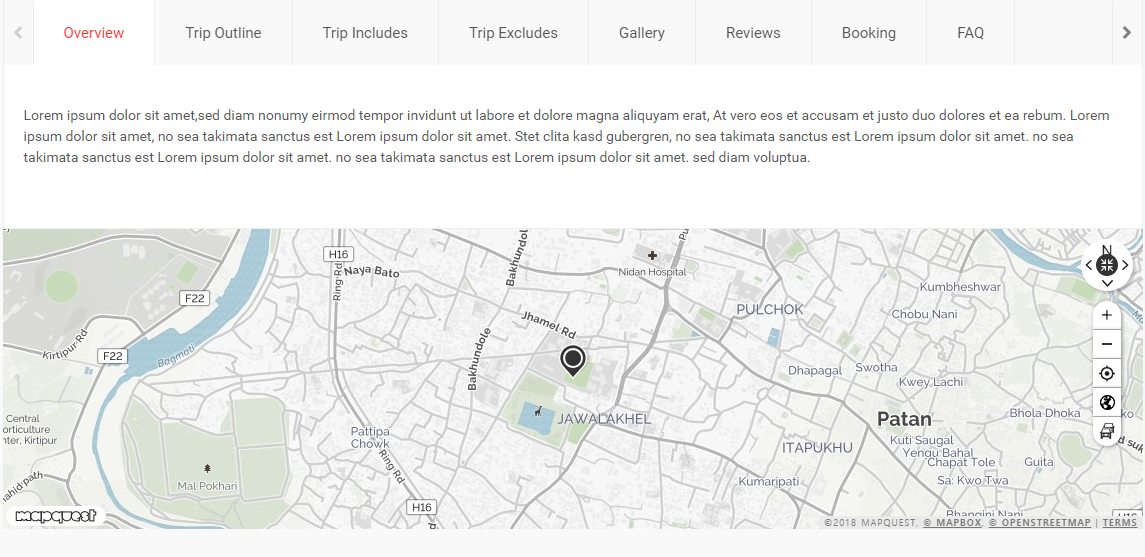 Frontend: Map Display