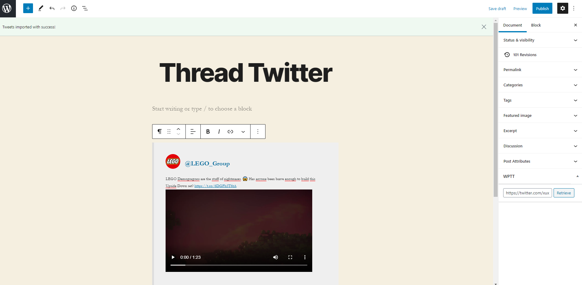 it works with Classical Editor