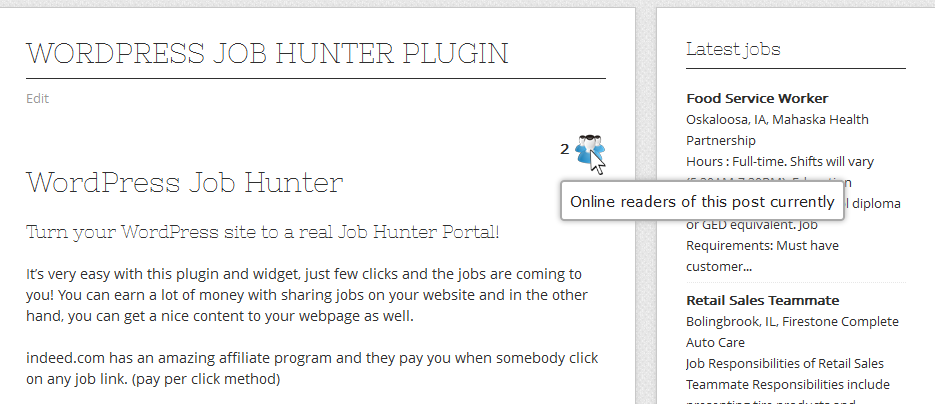 Online Readers