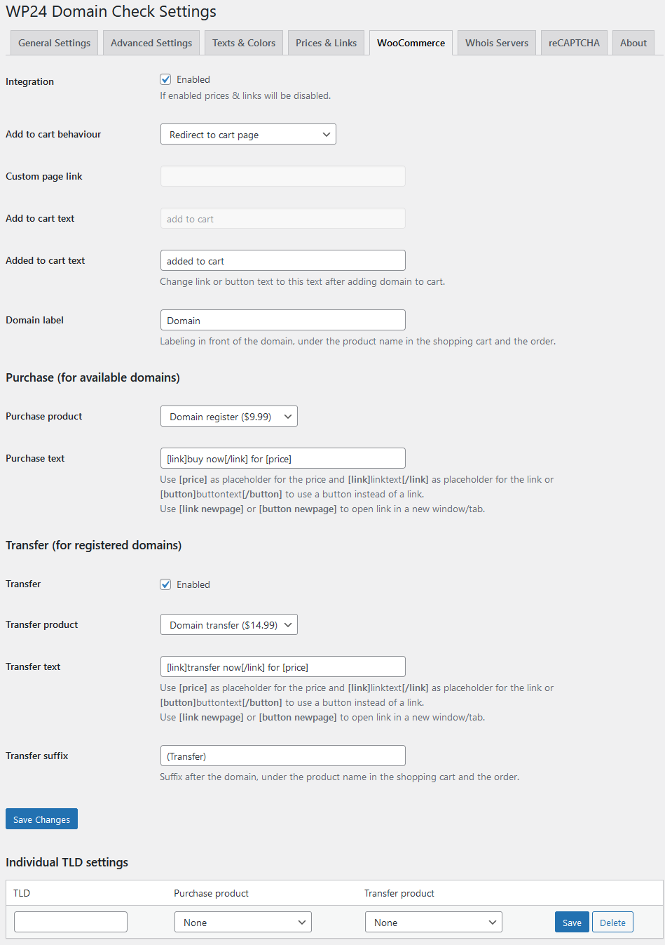Check all TLDs simultaneously (asynchronous)