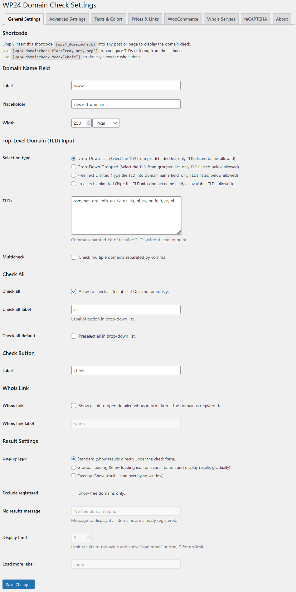 Whois Servers