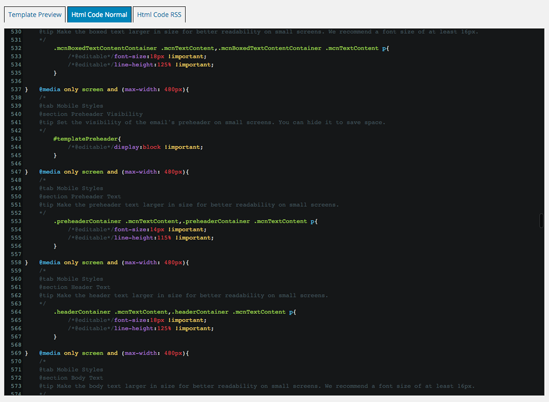 This is HTML preview of your Newsletter.